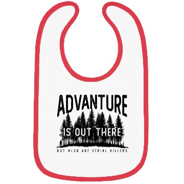 Discover Hiking Satire True Crime Crime Serial Killer Bibs