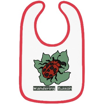 Discover Minimalist Bug Chilling on a Leaf | Funny Bibs