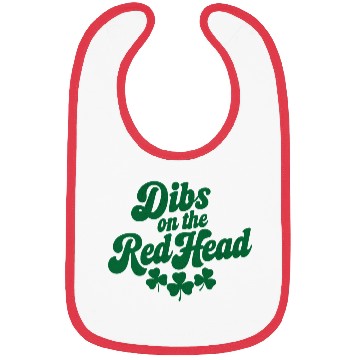 Discover Dibs on The Red Head Funny Saint Patrick's Day Bibs
