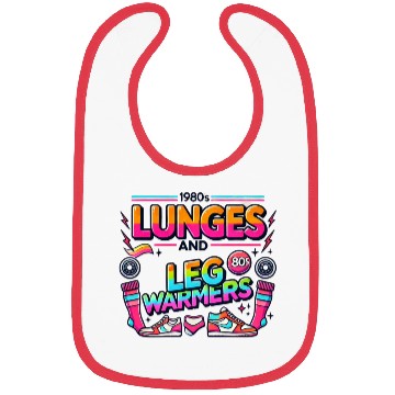 Discover Lunges And Leg Warmers 80s Aerobics Bibs