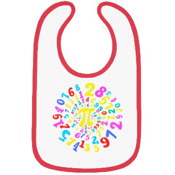 Discover Happy Pi Day Swirling Numbers Math Fun Bibs