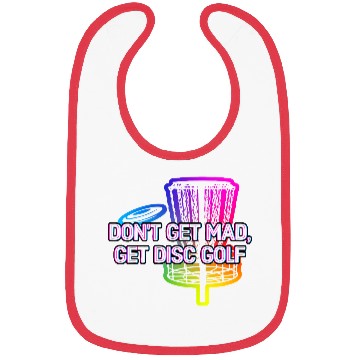 Discover Dont Be Mad Get Disc Golf Funny Couples Humor Bibs