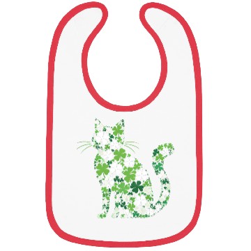 Discover Catrick's Day – Lucky Cat Celebration Bibs