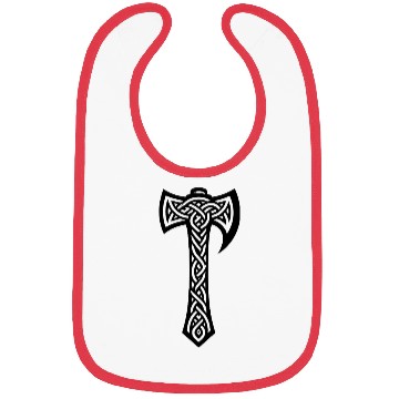 Discover Axe In Celtic Knot Tattoo Style Bibs
