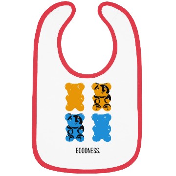 Discover Gummie bears Goodness Design. Bibs