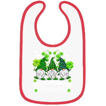 Discover Shenanigans Coordinator St. Patricks Day Gnomes Bibs