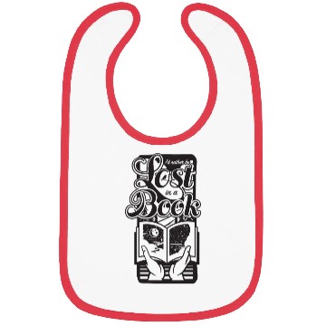 Discover I'd Rather Be...Lost in a Book Bibs
