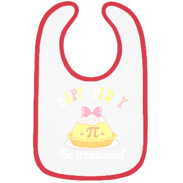 Discover Pi Day Math Coach Teacher Pi Day Coquette Bow Bibs