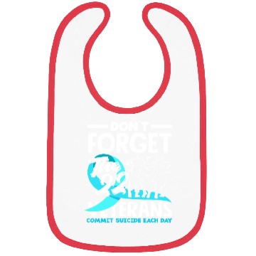 Discover PTSD Awareness Don't Forget Veterans Bibs
