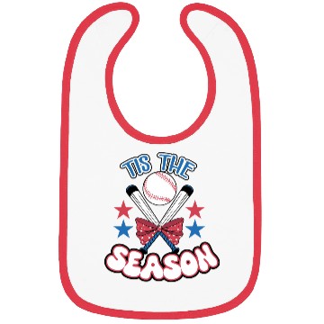 Discover Tis the season - Baseball Mom Theme Bibs