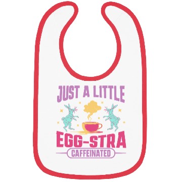 Discover Coffee lover Easter bunny Bibs gift