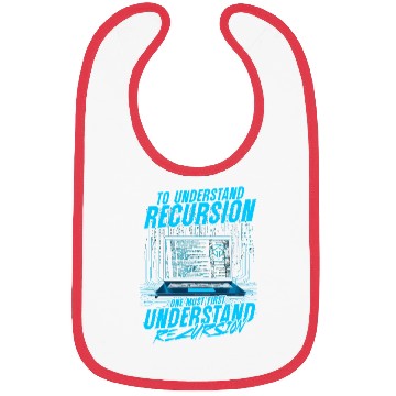 Discover Theoretical Computer Scientist Recursion Bibs