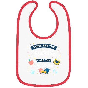 Discover Inspirational Special Ed Teacher Gift Bibs