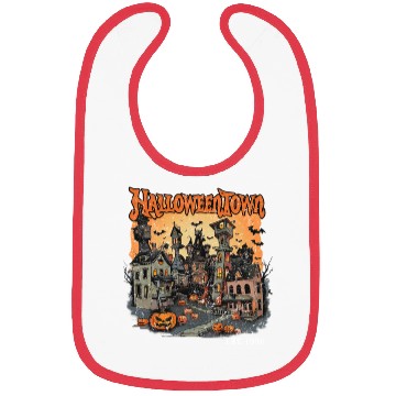 Discover Halloween Town Bibs
