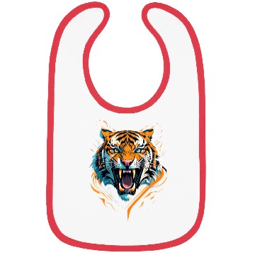 Discover Fierce Tiger Bibs