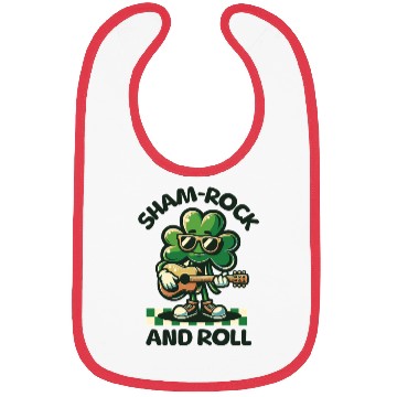 Discover Sham-Rock and Roll Bibs