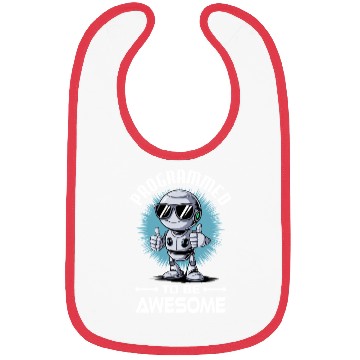 Discover AI Robotics Geek Tech Humor Robot Bibs
