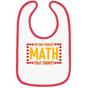 Discover Funny Math Quote for math students Bibs