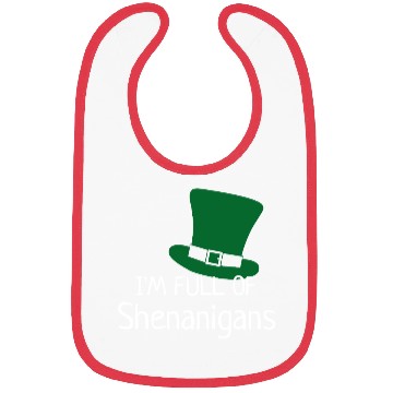 Discover I'm Full of Shenanigans Bibs