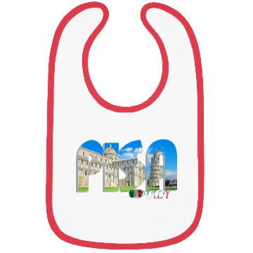Discover Pisa Tuscany Italy Bibs