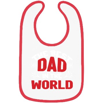Discover The Best Dad in the World Bibs