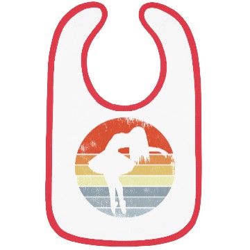 Discover Vintage Ballet Girl Drawing Bibs
