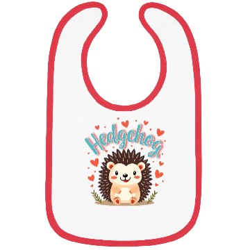 Discover Charming Hedgehog Bibs
