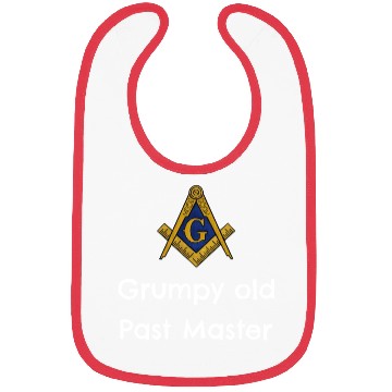 Discover Grumpy Old Past Master Emblem Bibs