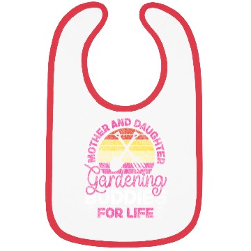 Discover Plant Lover Gardening Mom Daughter Bibs