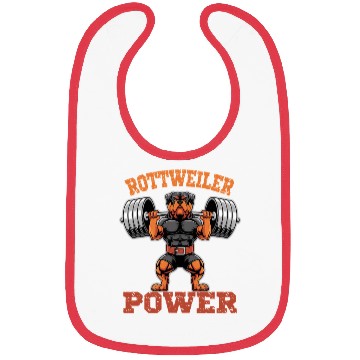 Discover Rottweiler Power Weightlifting Dog Gym Strength Bibs