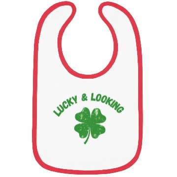 Discover Lucky & Looking sexy St. Patrick's Day Bibs
