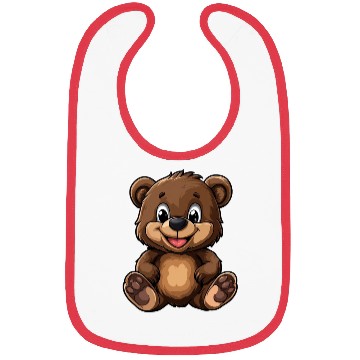 Discover Little brown bear Bibs