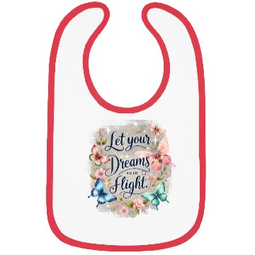 Discover Let Your Dreams Take Flight – Enchanting Butterfly Bibs