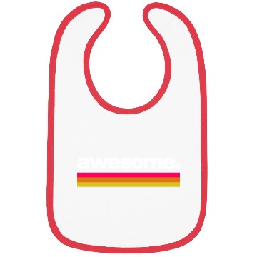 Discover Awesome Retro 80s Vintage Style Bibs