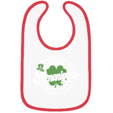 Discover Prone To Shenanigans And Malarkey St Patricks day Bibs