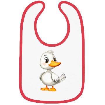 Discover White duck Bibs