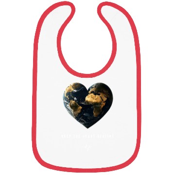 Discover Keep the Heart Beating Heart Earth Day Environment Bibs