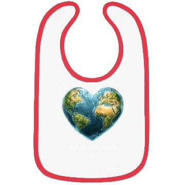 Discover Keep the Heart Beating Environment Earth Day Heart Bibs