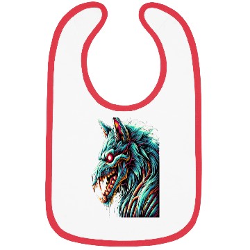 Discover 7D2D Inspired Neon Zombie Direwolf Bibs