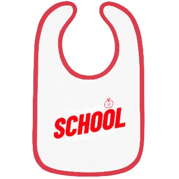 Discover Proud School Teacher Bibs