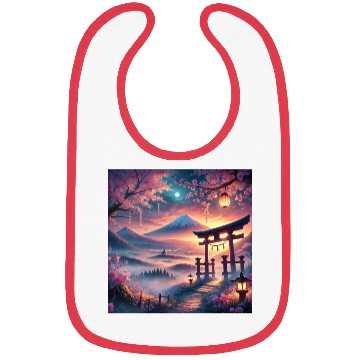 Discover fuji sakura torii Bibs