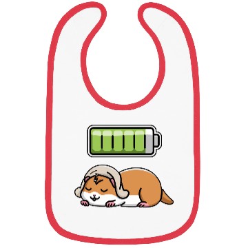 Discover Hamster Sleeping Recharging Night Bedtime Bibs