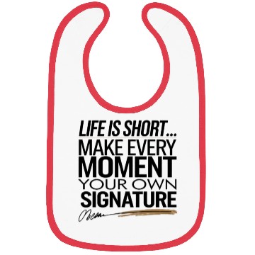 Discover Inspirational Quote Typography Design Bibs