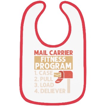 Discover Mail Carrier Fitness Programm Postal Worker Mail Bibs