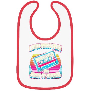 Discover Retro Cassette Tape Bibs