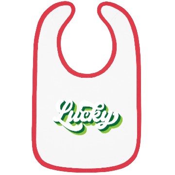 Discover Retro Lucky Clover Bibs