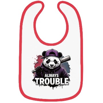 Discover Gangster Panda Panda Bear Pandas Bibs