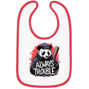 Discover Gangster Panda Panda Bear Pandas Bibs