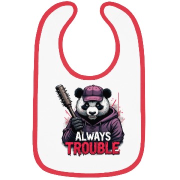 Discover Gangster Panda Panda Bear Pandas Bibs