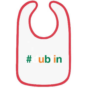 Discover DUBLIN Irish Flag Bibs